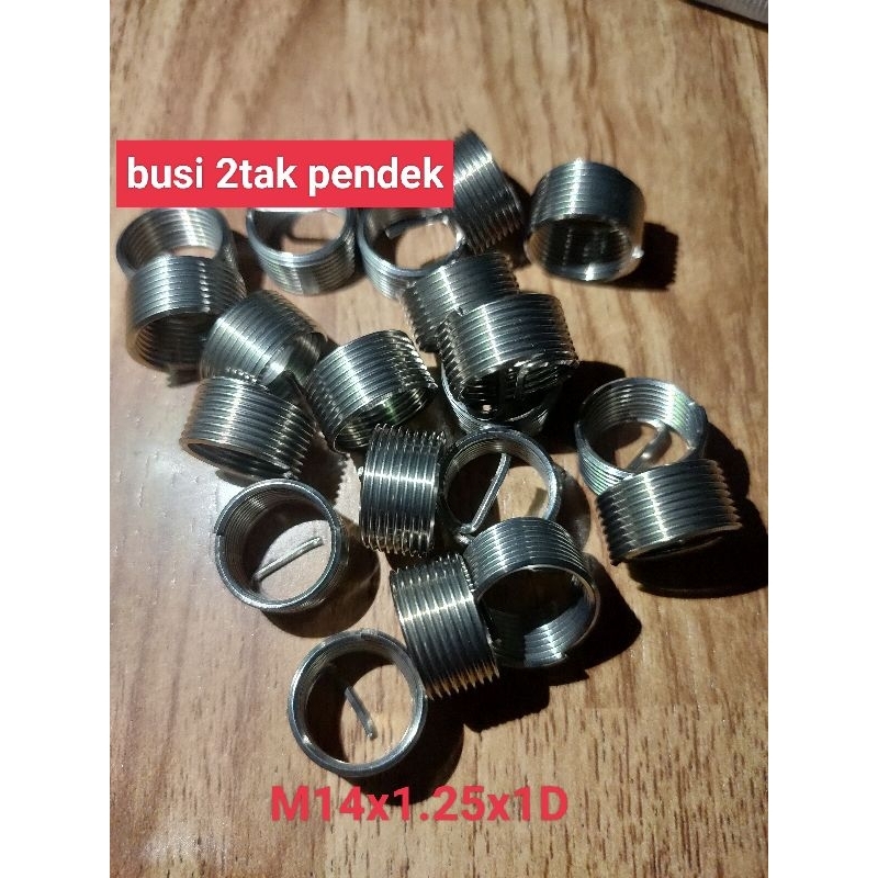Recoil m14x1.25x1D lubang busi 2tak pendek