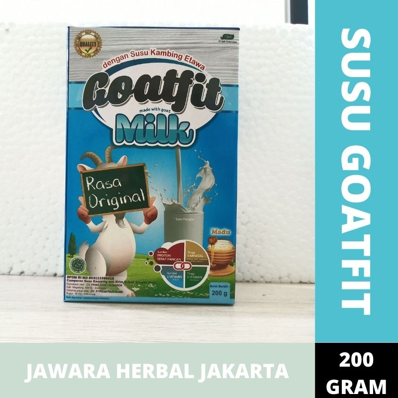

GOATFIT MILK Susu Kambing Etawa Plus Madu Rasa Original
