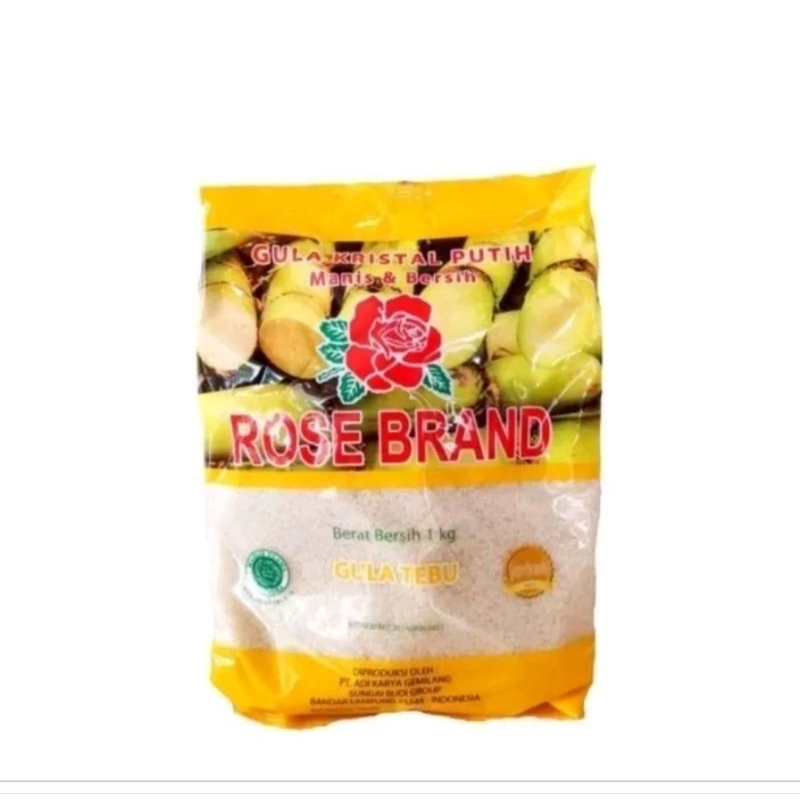 

gula rose brand kuning 1kg