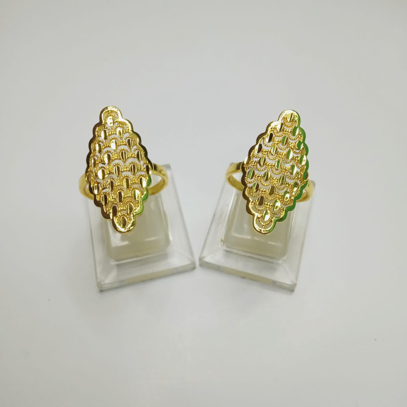 Cincin mas dubai Ukir