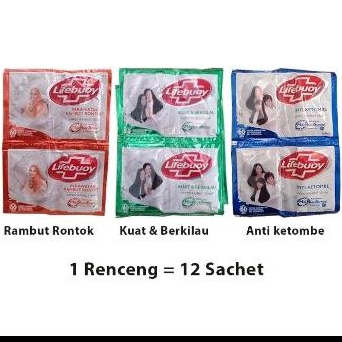 Shampo lifebuoy sachet