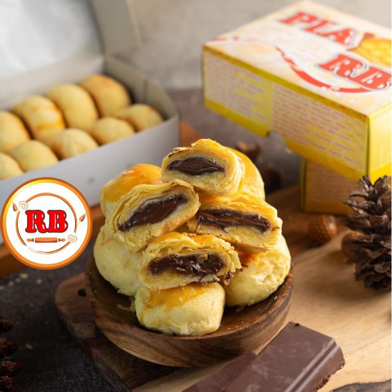 

KUE PIA COKLAT / BAKPIA RASA COKLAT / PIA RASA COKLAT / PIA RB COKLAT