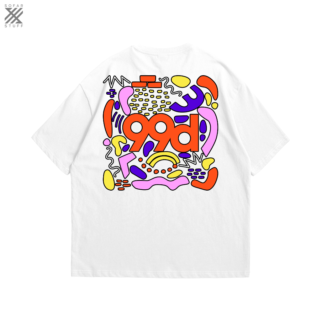 Kaos T-Shirt 99DESIGNS LOGO - BAJU KAOS Pria &amp; Wanita FULL PRINT