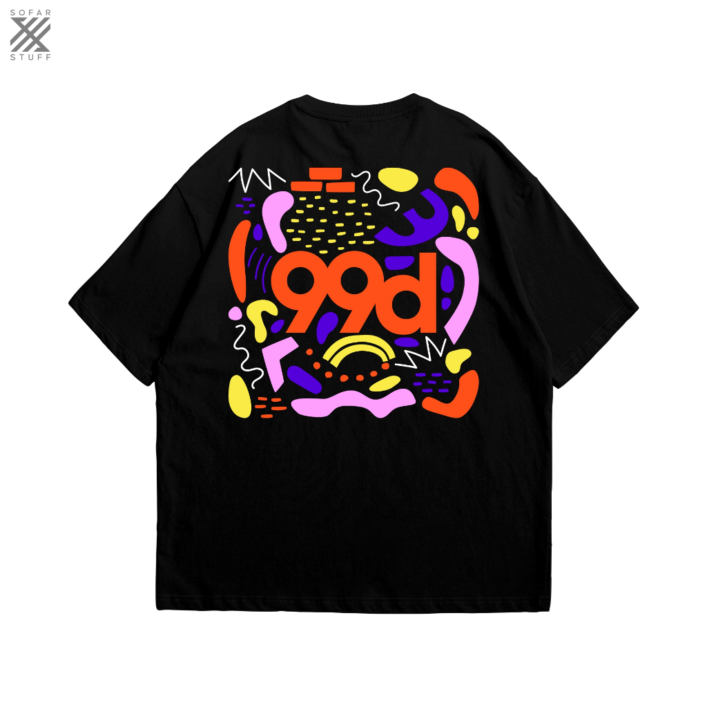 Kaos T-Shirt 99DESIGNS LOGO - BAJU KAOS Pria &amp; Wanita PRINT FULL COLOR