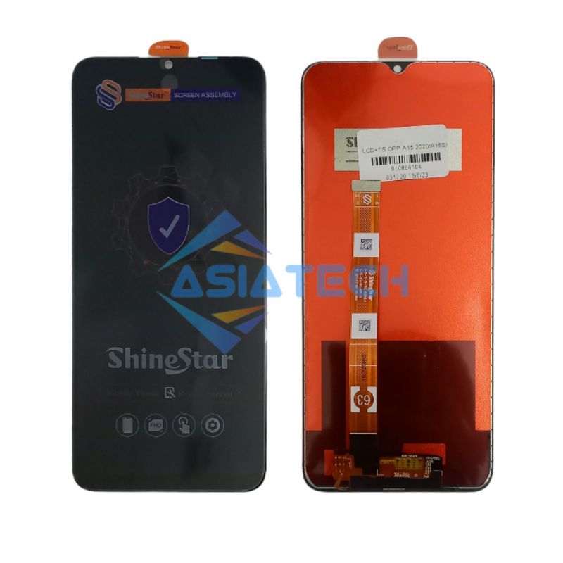 LCD OPPO A15/A15S/ REALME C11 2021/ C12/ C15/ NARZO 20/ 30A FULSET LAYAR SENTUH ORIGINAL SHINESTAR N