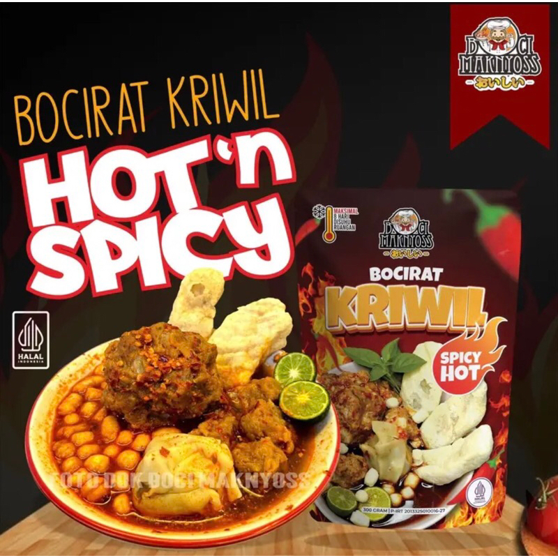 

BOCIRAT KRIWIL HOT SPICY (PEDAS BANGET)