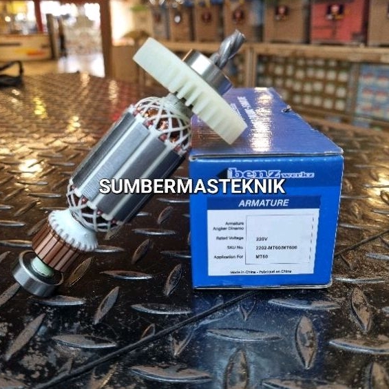 ARMATURE MT60 MAKTEC ANGKER MESIN BOR MAKTEC MT 60 BENZ