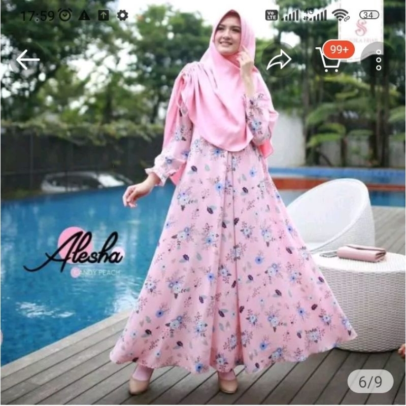 Gamis Sheika Hijab