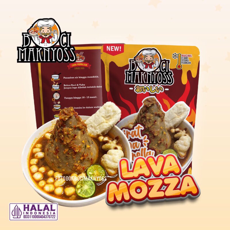 

BOCIRAT LAVA MOZARELLA