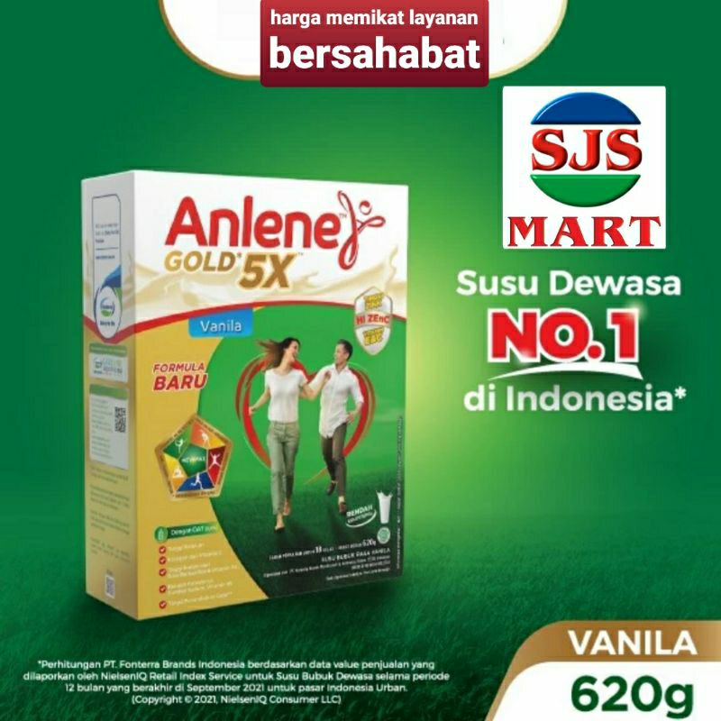 

Susu Anlene gold 5x all variant