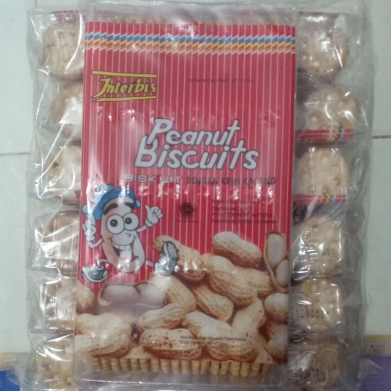 

Interbis Peanut Biscuit Biskuit Dengan Kirim Kacang