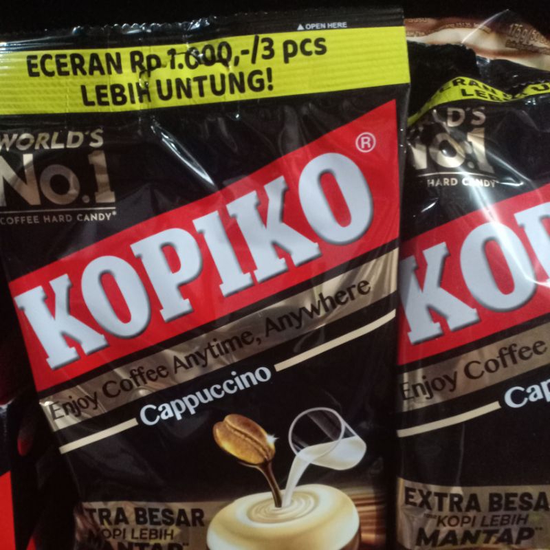 

Permen KOPIKO Cappuccino 2pack Isi 50 Butir/pack