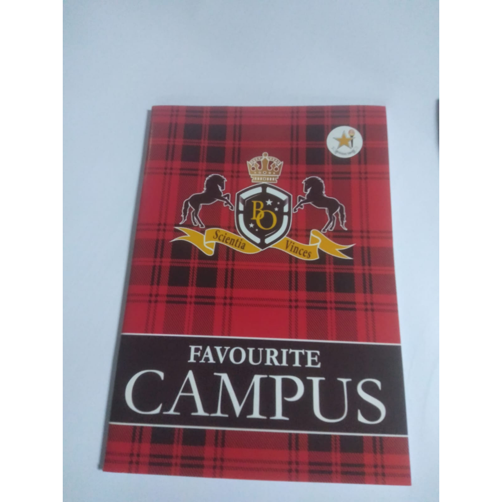 

Buku tulis CAMPUS FAVOURITE 50 lembar (ecer 1 pcs/1 buku)