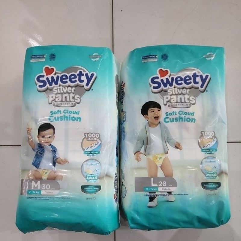 pampers sweety silver uk L
