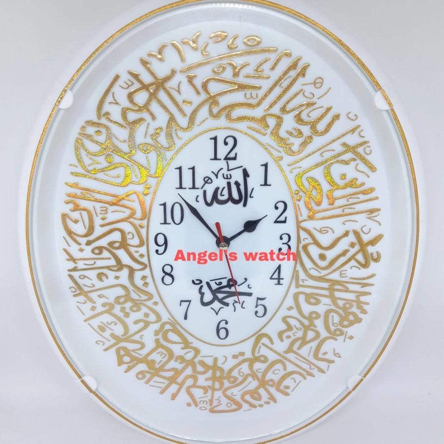 jam dinding kaligrafi arab murah jam dinding kaligrafi arab new gold