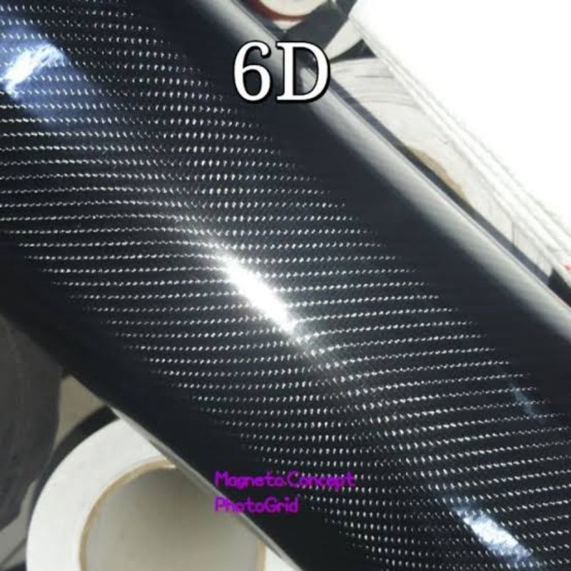 Sticker Karbon 6D