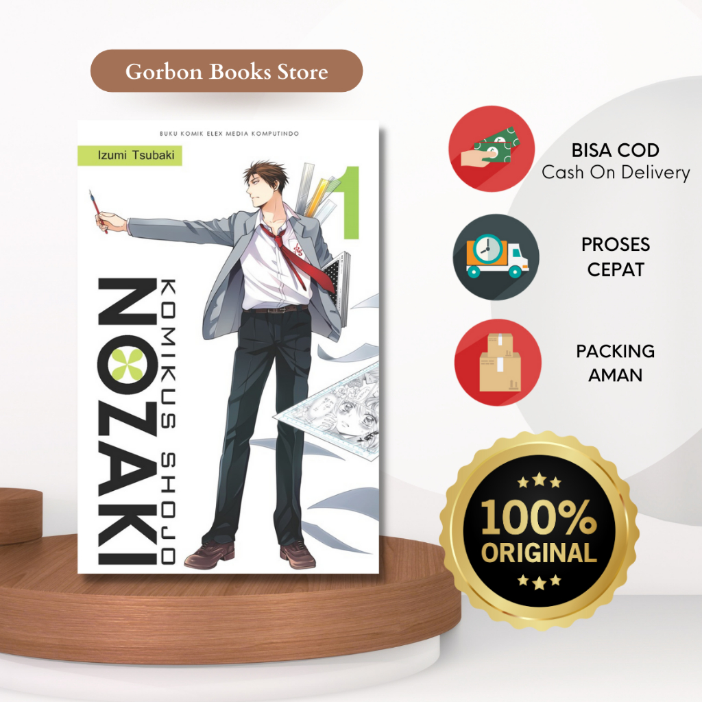 Komikus Shojo Nozaki 1 new (Izumi Tsubaki)
