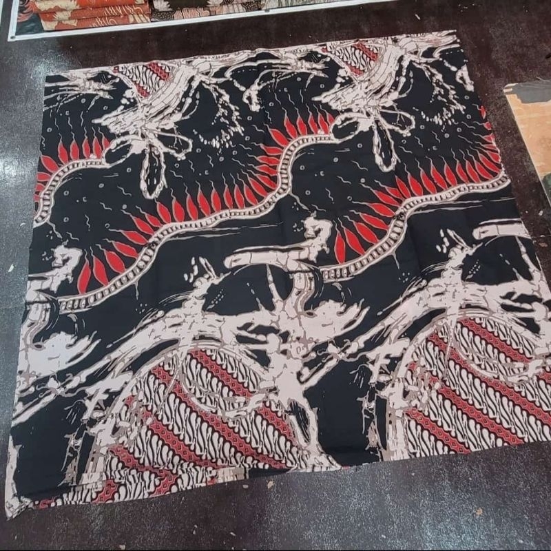Batik Kain Solo Cabut Premium Solo motif abstrak a