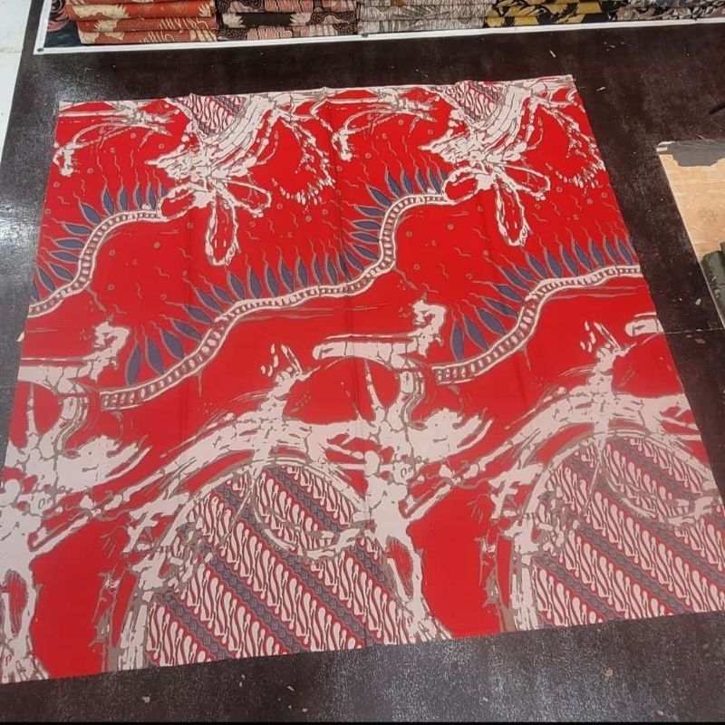 Batik Kain Solo Cabut Premium Solo motif abstrak b