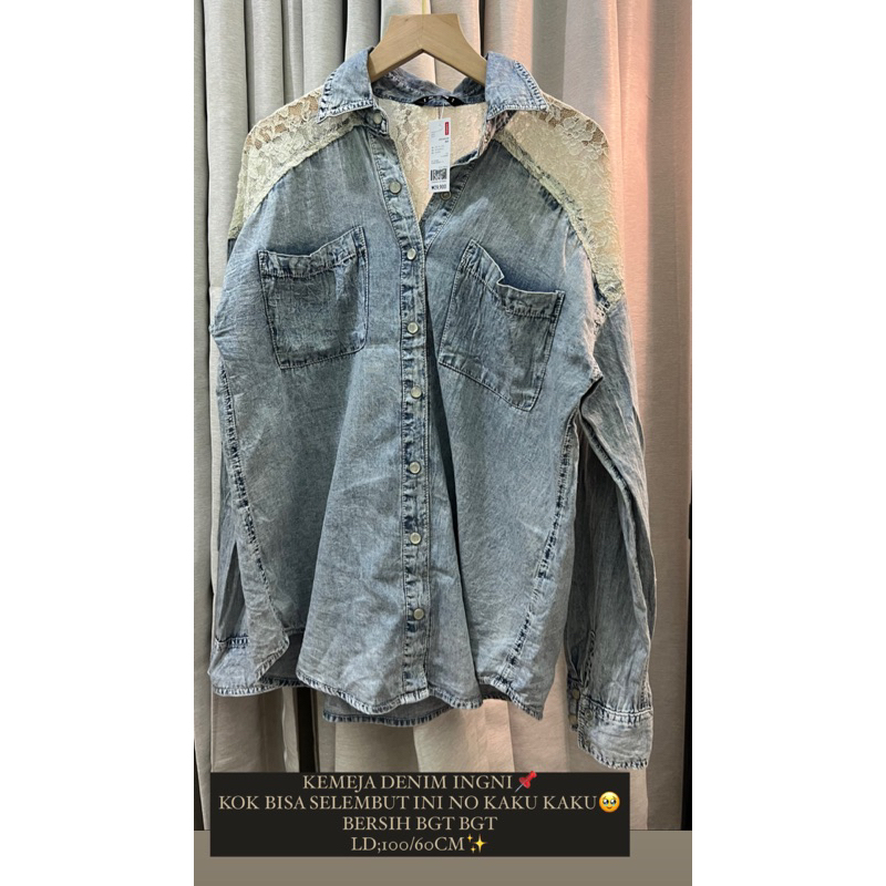 kemeja denim ingni
