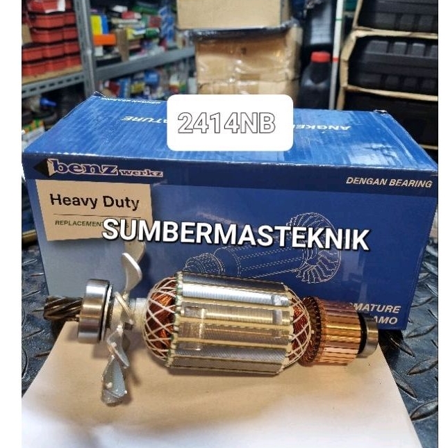 ARMATURE 2414 NB MAKITA ANGKER MESIN CUTOFF MAKITA 2414NB BENZ