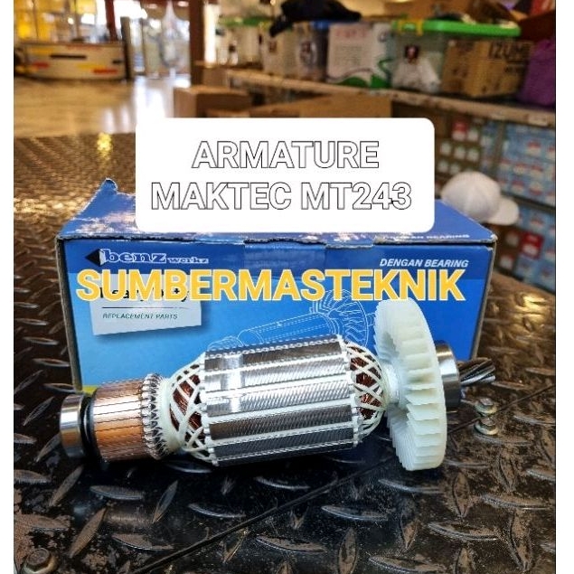 ARMATURE MAKTEC MT243 ANGKER MESIN CUTOFF MAKTEC MT 243 BENZ