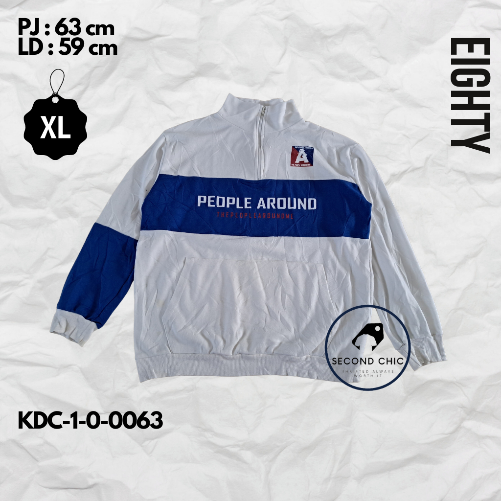 Crewneck EIGHTY ORIGINAL | Crewneck Pria | Sweater EIGHTY | Crewneck branded | Sweater branded