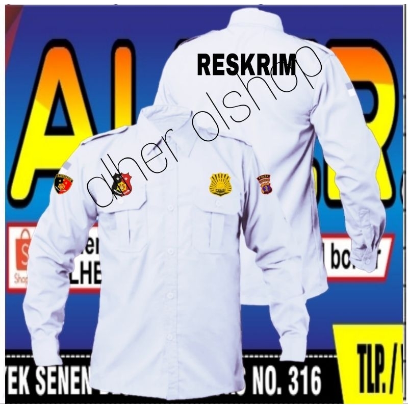 terbaru kemeja Reskrim baju reskrim seragam Reskrim Pdh Reskrim Pdl Reskrim kemeja kerja reskrim baj