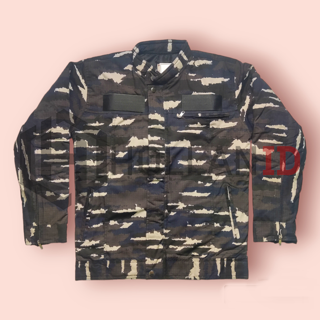 JAKET LORENG PDL TENTARA BIRU DORENG ANGKATAN LAUT / ARMY CAMO TACTICAL / TNI ABRI AL