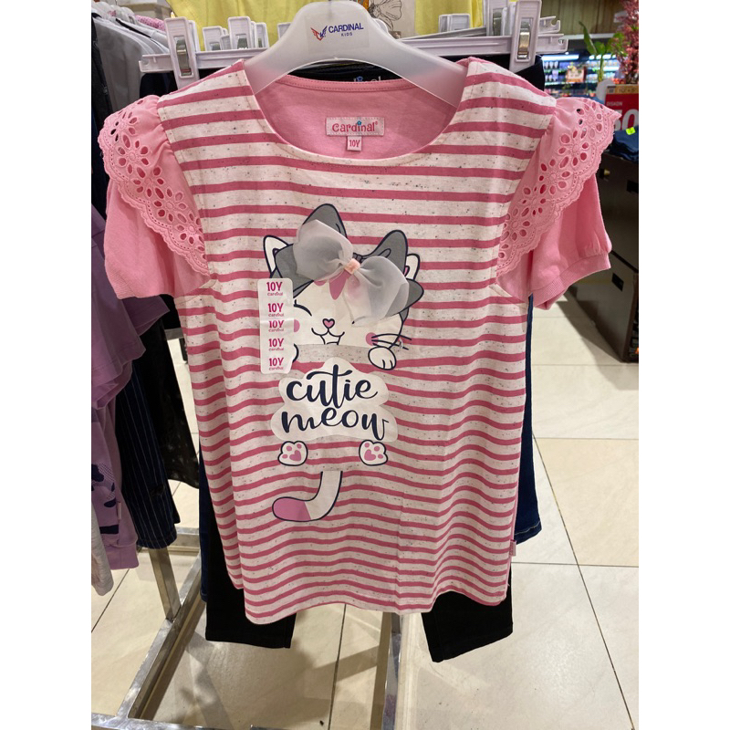 Kaos anak perempuan brand Cardinal Kids