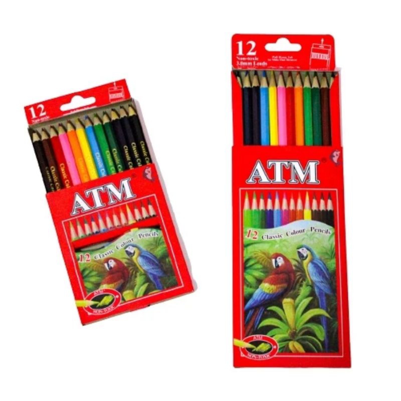 

pensil warna panjang isi 12pcs