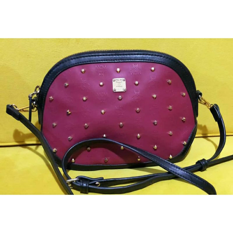 Tas SLing MCM Kulit AsLi Made In Korea