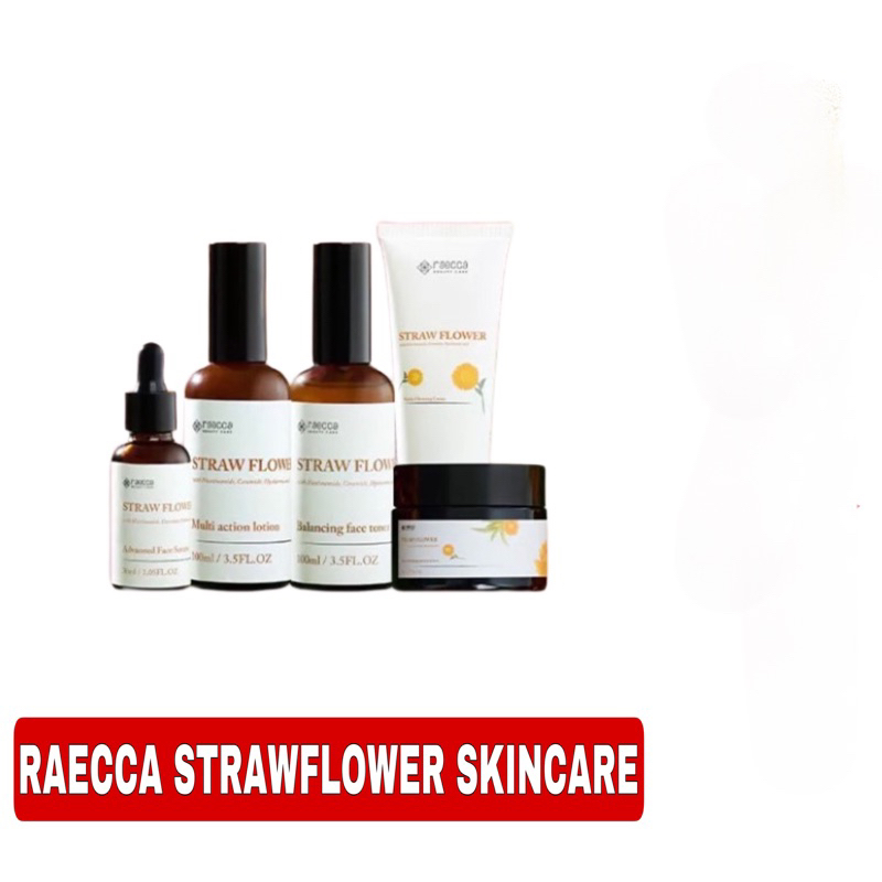 Strawflower skincare set By Raecca(5 in 1)
