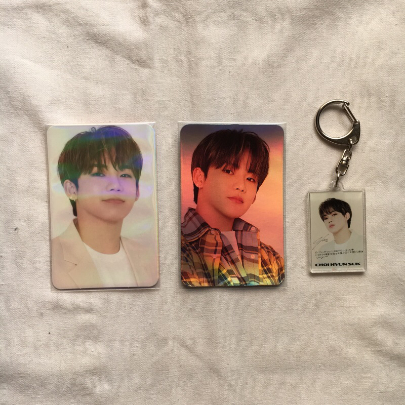 Treasure Choi Hyunsuk japanese japan album trading card tc pc photocard debut treasure effect benefi