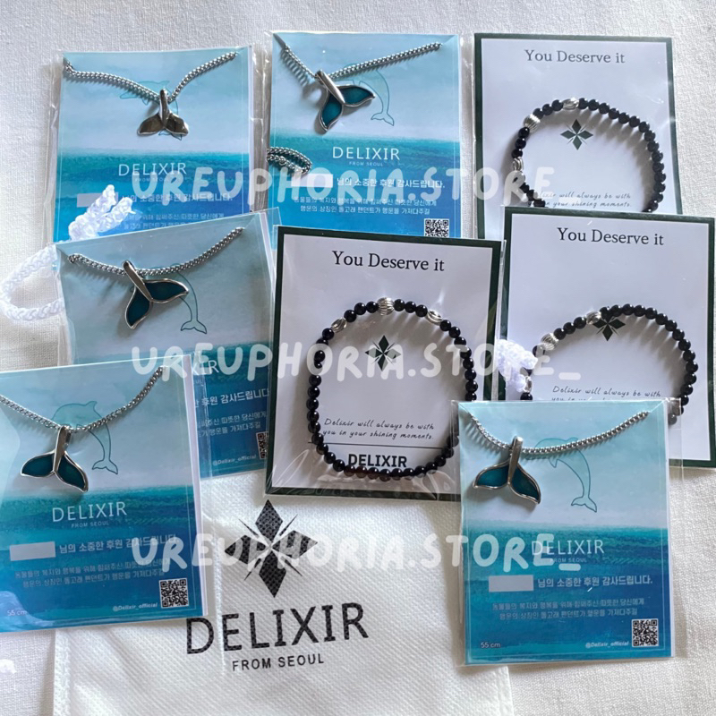 PLSN NECKLACE / BRACELET DELIXIR JUNGKOOK