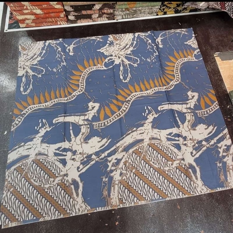 Batik Kain Solo Cabut Premium Solo motif abstrak d