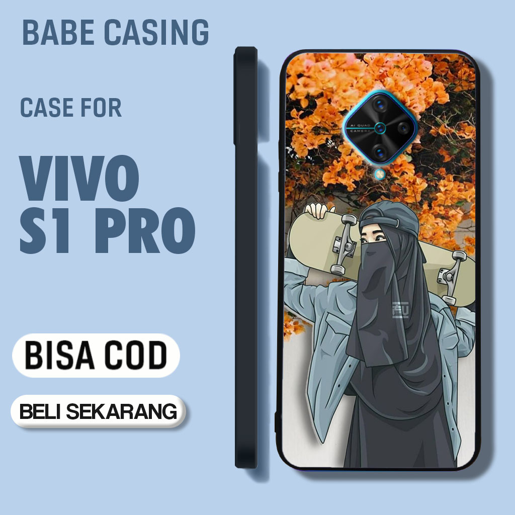 Casing Vivo S1 Pro Case Glossy Hijab Terbaru Vivo S1 Pro Terlaris Softcase Hardcase Glosy Termurah