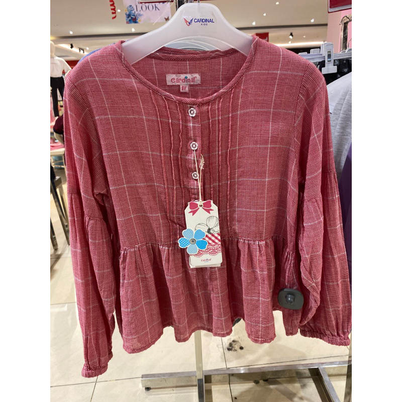 Blouse anak perempuan brand Cardinal kids