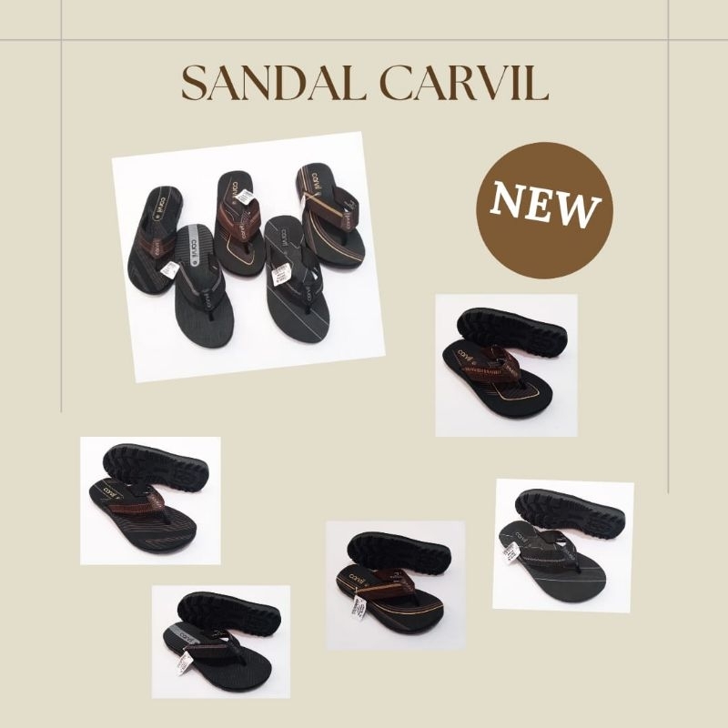 SANDAL PRIA CARVIL SANDAL JEPIT SANDAL CASUAL