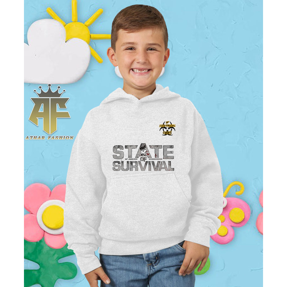 Jaket anak hoodie anak STATE OF SURVIVAL