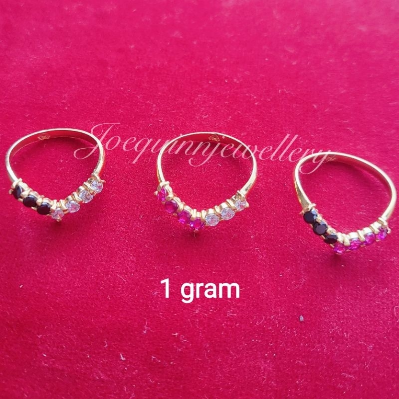 cincin Aurel mata mix emas muda