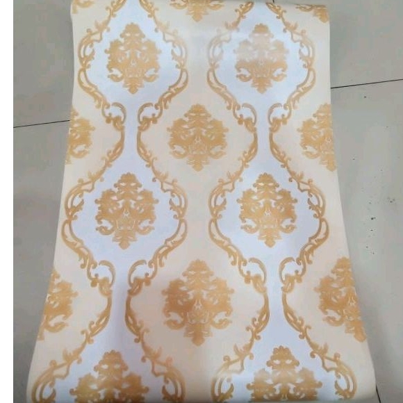 wallpaper sticker decorasi dinding ruang tamu