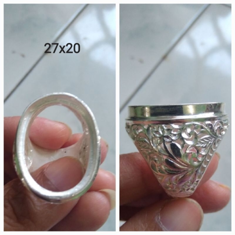 emban/cincin perak 925 ukir