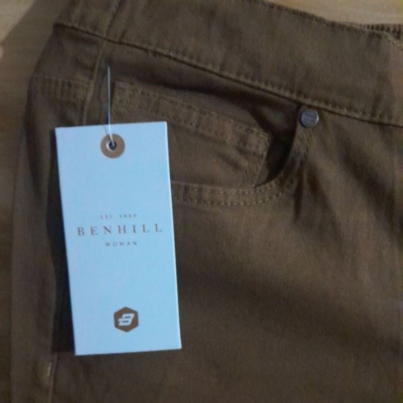 BENHILL WOMAN - Celana panjang katun jiwon