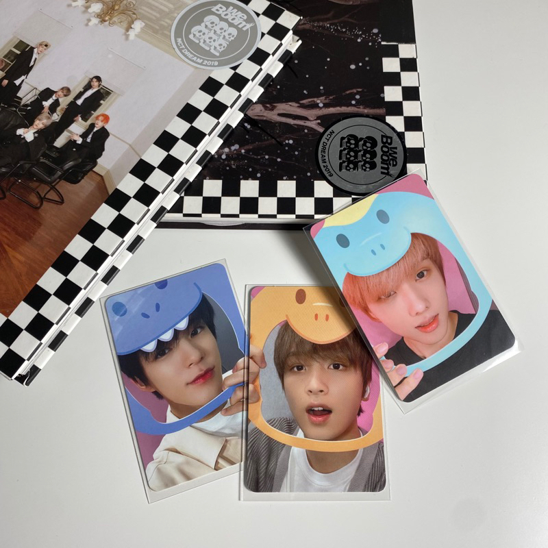 NCT DREAM HOT SAUCE PINKFONG PLAYBOOK PHOTOCARD PC JENO HAECHAN JISUNG