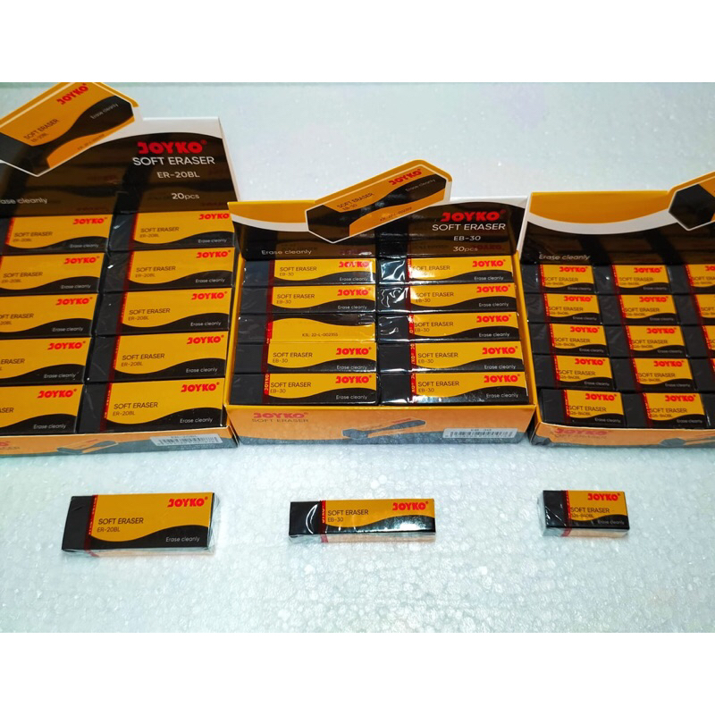 

Joyko Soft Eraser 526-B40BL EB-30 ER-20BL Penghapus Setip Stip