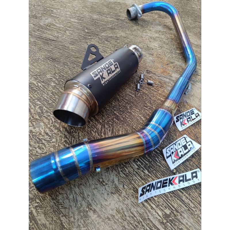 knalpot racing VIXION R15 V3 SATRIA FU GSX CBR150R CB150R SONIC SUPRA GTR BYSON TIGER SCORPIO VERZA 