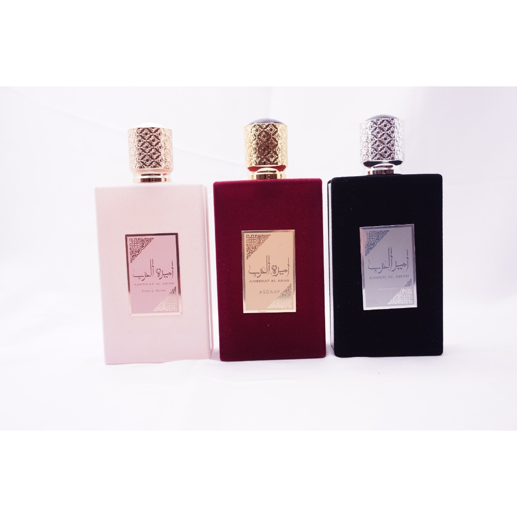 EAU DE PERFUME. READY PARFUM  ASDAAF 100ML. AMEERAT AL ARAB.