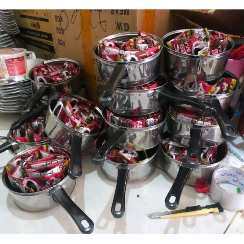 

kopi ABC plus 1renteng free panci