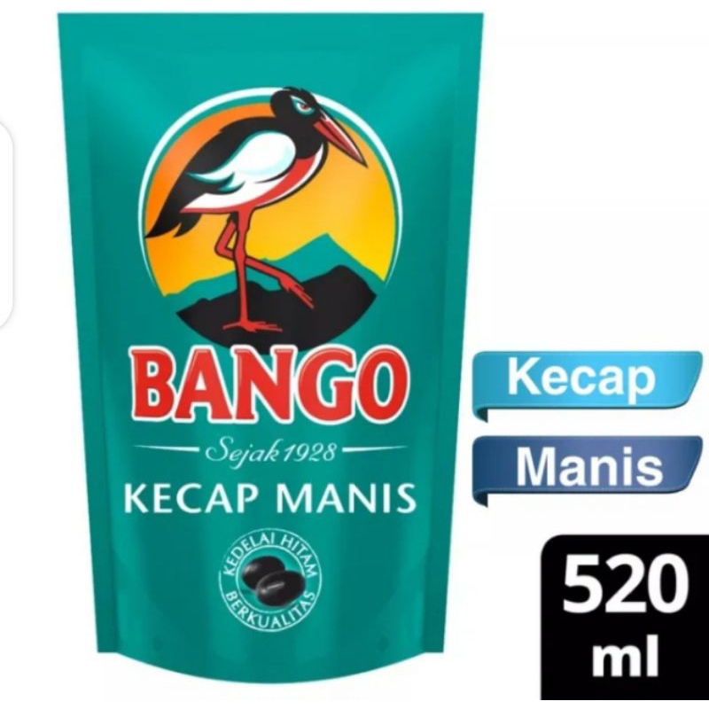 

BANGO Kecap Manis 520ml ll Refil Pouch